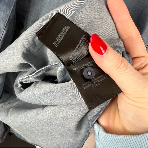 Nau Short Sleeve Twisted Shirt Dress, size 10 NWT - Picture 7 of 13